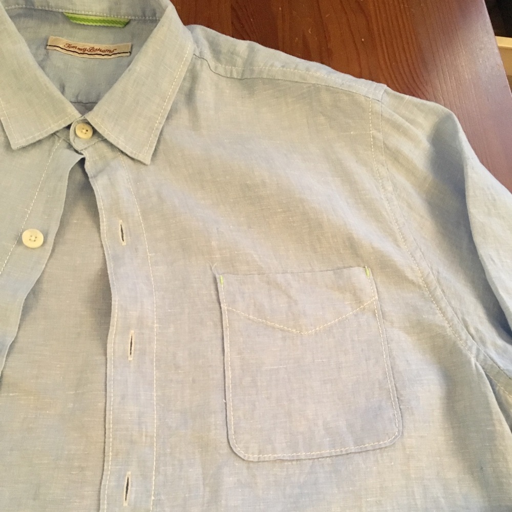 Tommy Bahama Linen Button Down - image 3